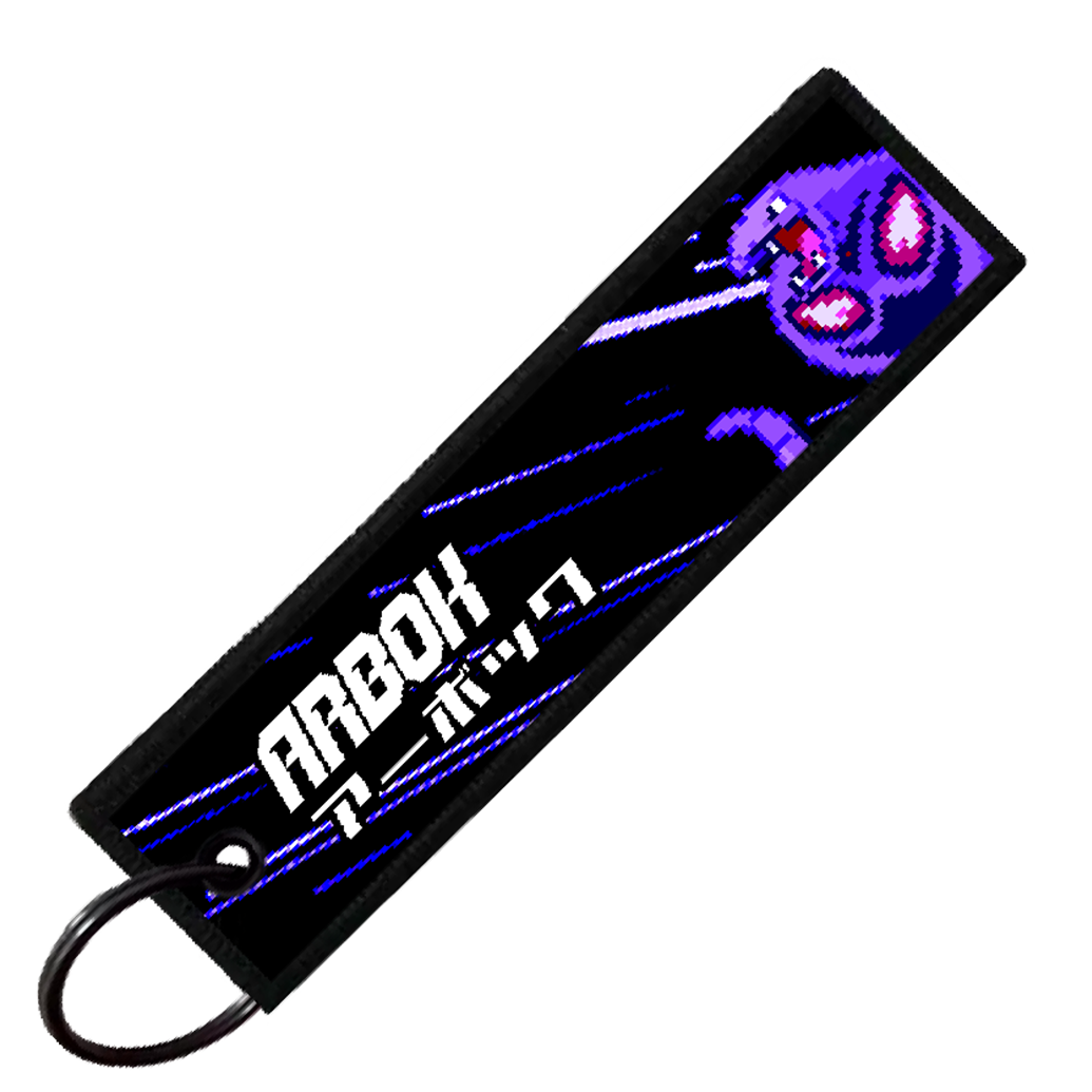 "JAPANESE ARBOK" CUSTOM KEY TAG