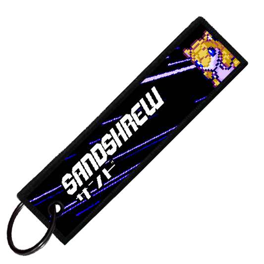 "JAPANESE SANDSHREW" CUSTOM KEY TAG