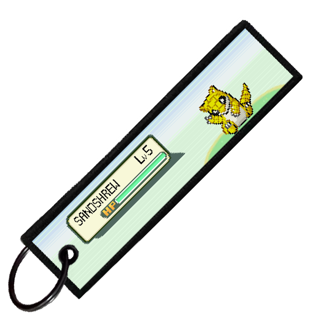 "SANDSHREW BATTLE ENCOUNTER" CUSTOM KEY TAG