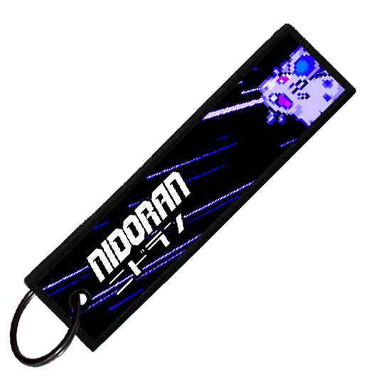 "JAPANESE NIDORAN" CUSTOM KEY TAG