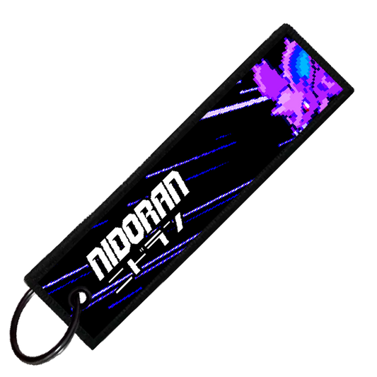 "JAPANESE NIDORAN" CUSTOM KEY TAG