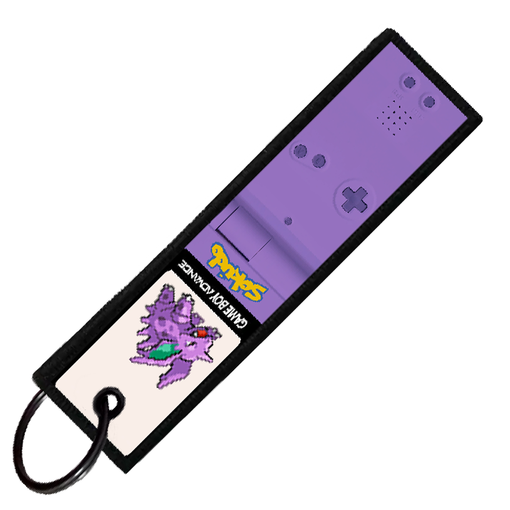"NIDORINO GAMEBOY" CUSTOM KEY TAG
