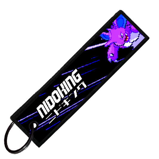 "JAPANESE NIDOKING" CUSTOM KEY TAG