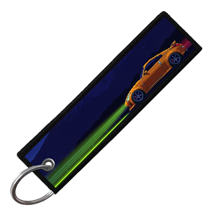 "350Z PIXEL SIDE PROFILES" CUSTOM KEY TAG