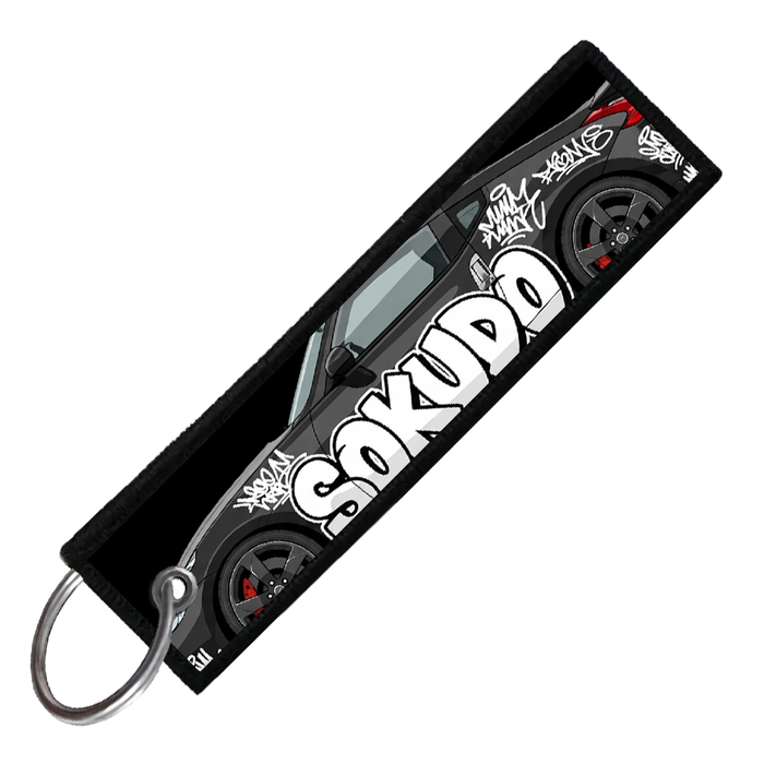 "NISSAN 370Z GRAFFITI GARAGE" Custom Key Tag