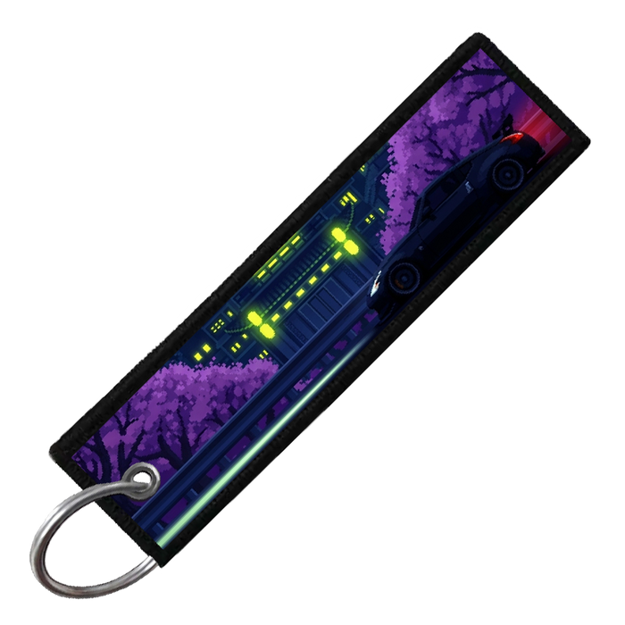 "370Z PIXEL SIDE PROFILES" CUSTOM KEY TAG