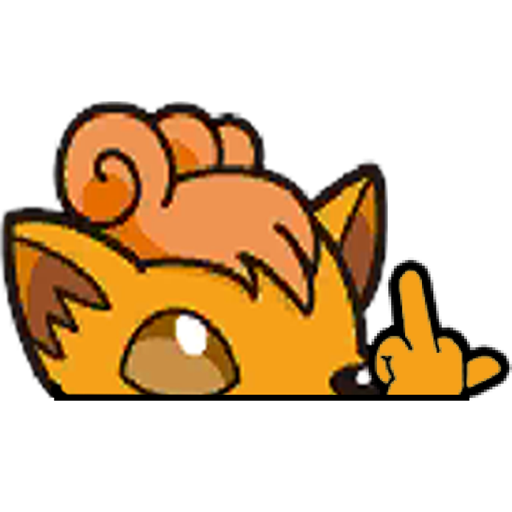 "VULPIX HEAD" WINDOW PEEKER
