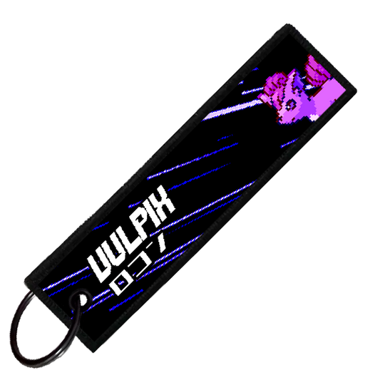 "JAPANESE VULPIX" CUSTOM KEY TAG