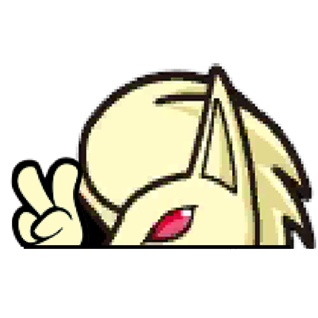 "NINETALES HEAD" WINDOW PEEKER