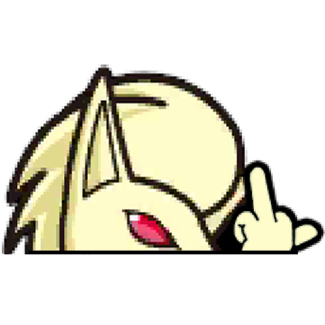 "NINETALES HEAD" WINDOW PEEKER