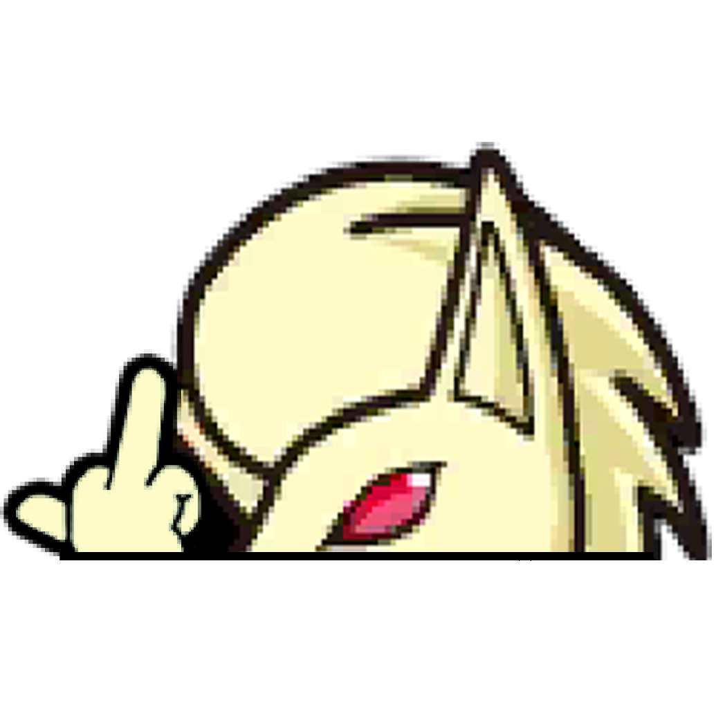 "NINETALES HEAD" WINDOW PEEKER