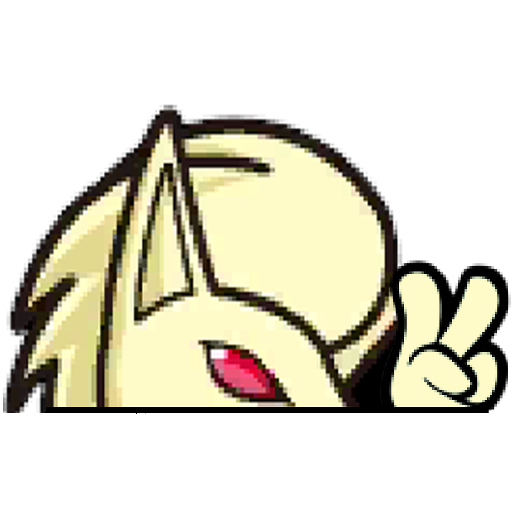 "NINETALES HEAD" WINDOW PEEKER