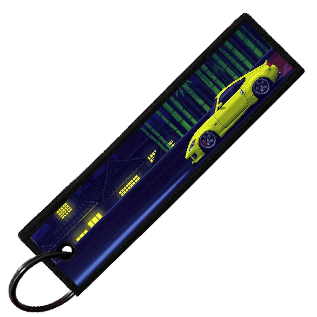 "400Z PIXEL SIDE PROFILES" CUSTOM KEY TAG