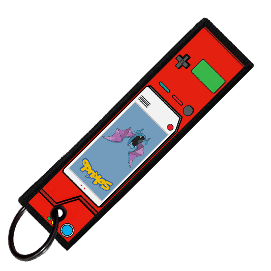 "GOLBAT POKEDEX" CUSTOM KEY TAG