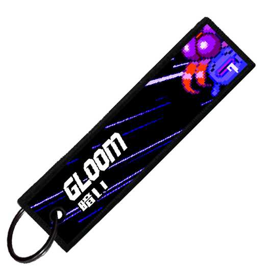"JAPANESE GLOOM" CUSTOM KEY TAG