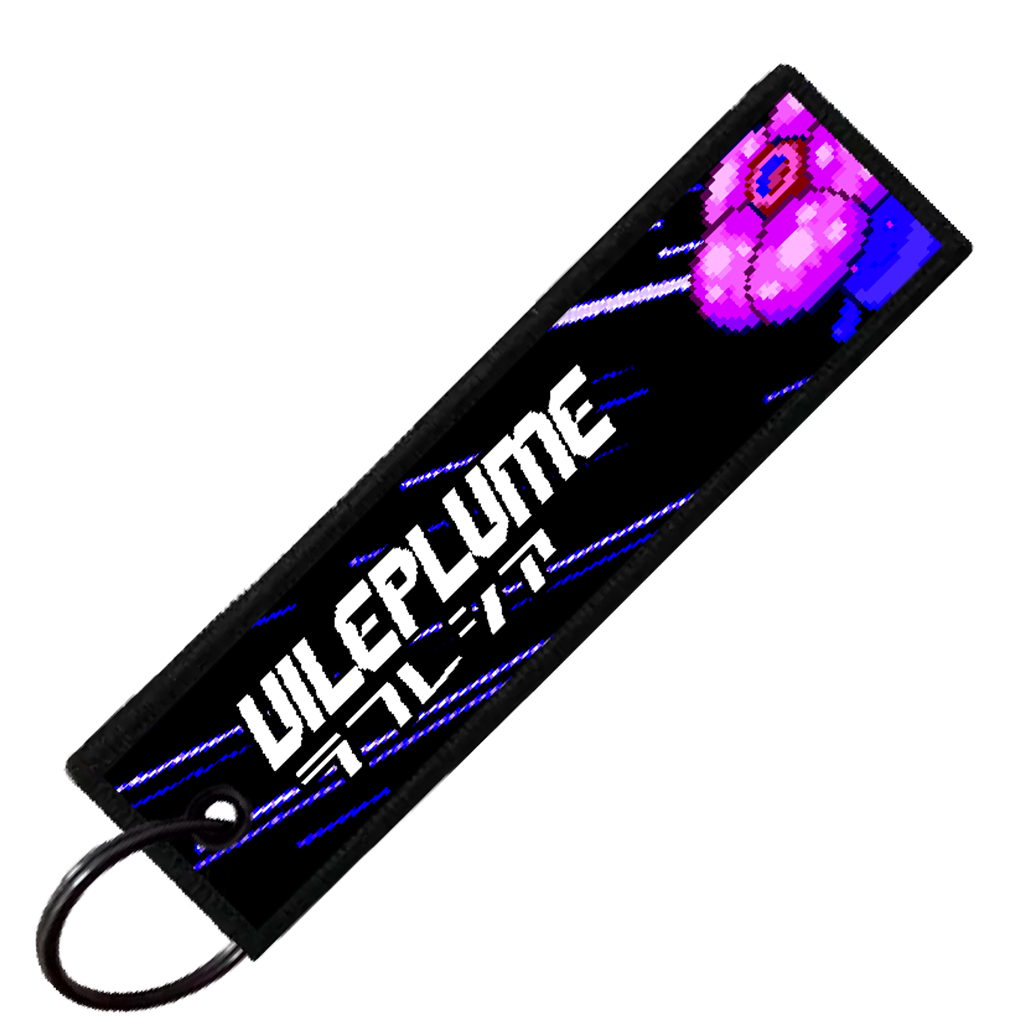 "JAPANESE VILEPLUME" CUSTOM KEY TAG