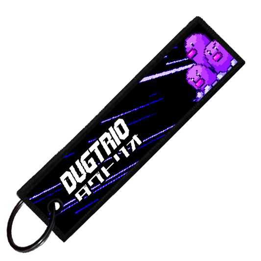 "JAPANESE DUGTRIO" CUSTOM KEY TAG