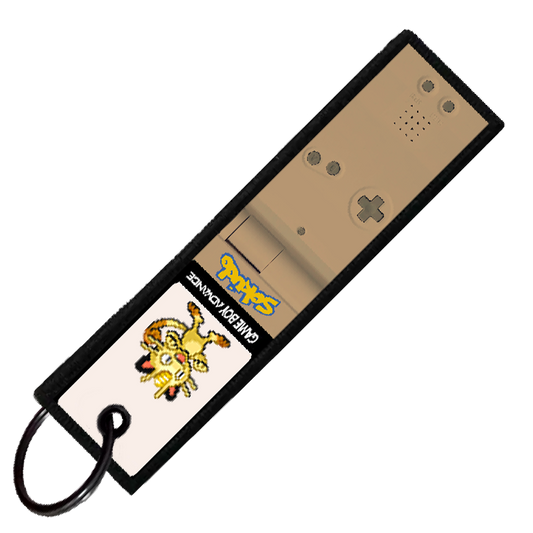 "MEOWTH GAMEBOY" CUSTOM KEY TAG