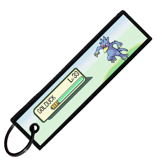 "GOLDUCK BATTLE ENCOUNTER" CUSTOM KEY TAG