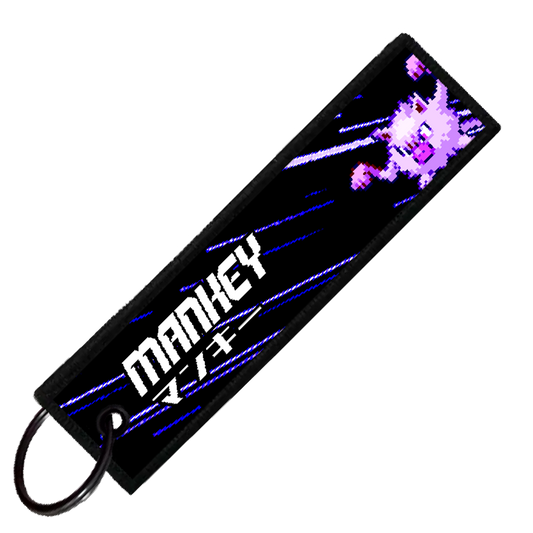 "JAPANESE MANKEY" CUSTOM KEY TAG