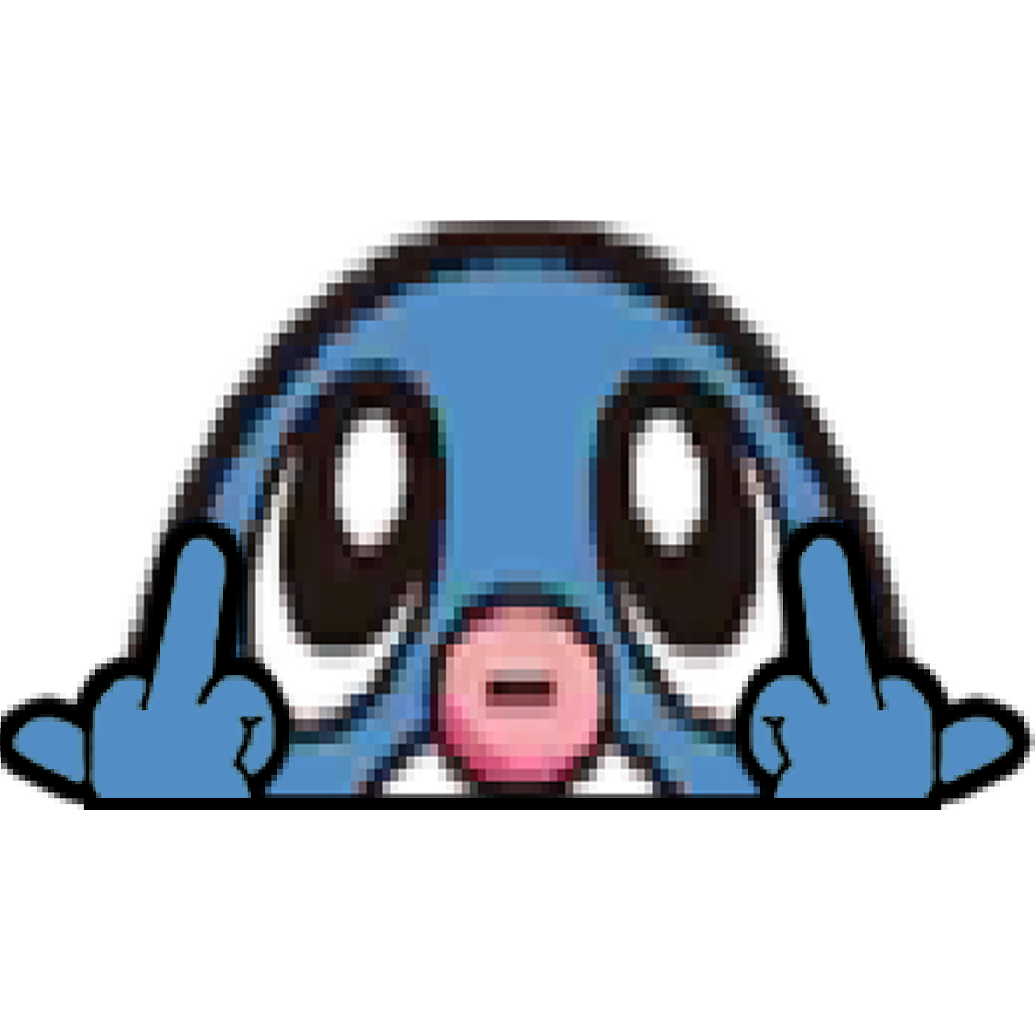 "POLIWAG HEAD" WINDOW PEEKER