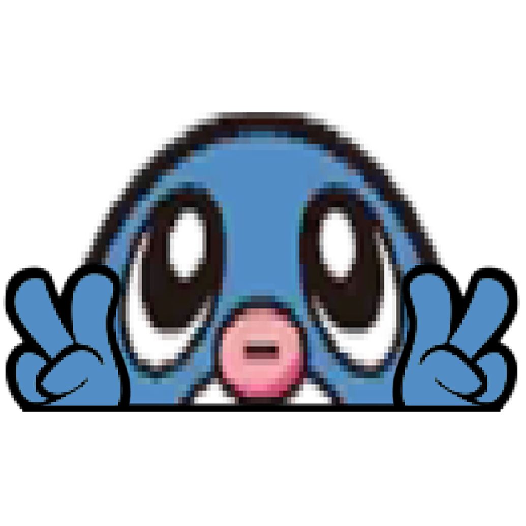"POLIWAG HEAD" WINDOW PEEKER