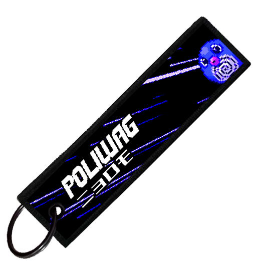 "JAPANESE POLIWAG" CUSTOM KEY TAG