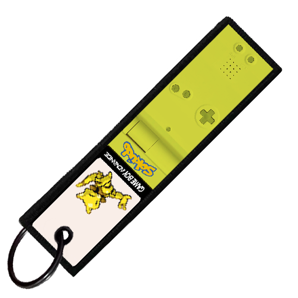 "ABRA GAMEBOY" CUSTOM KEY TAG