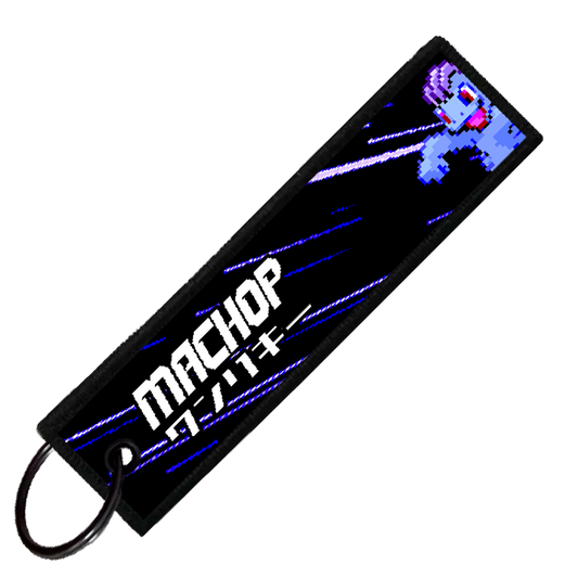 "JAPANESE MACHOP" CUSTOM KEY TAG