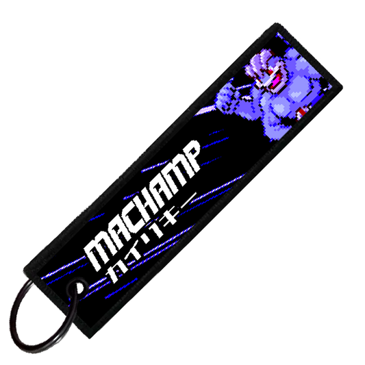 "JAPANESE MACHAMP" CUSTOM KEY TAG