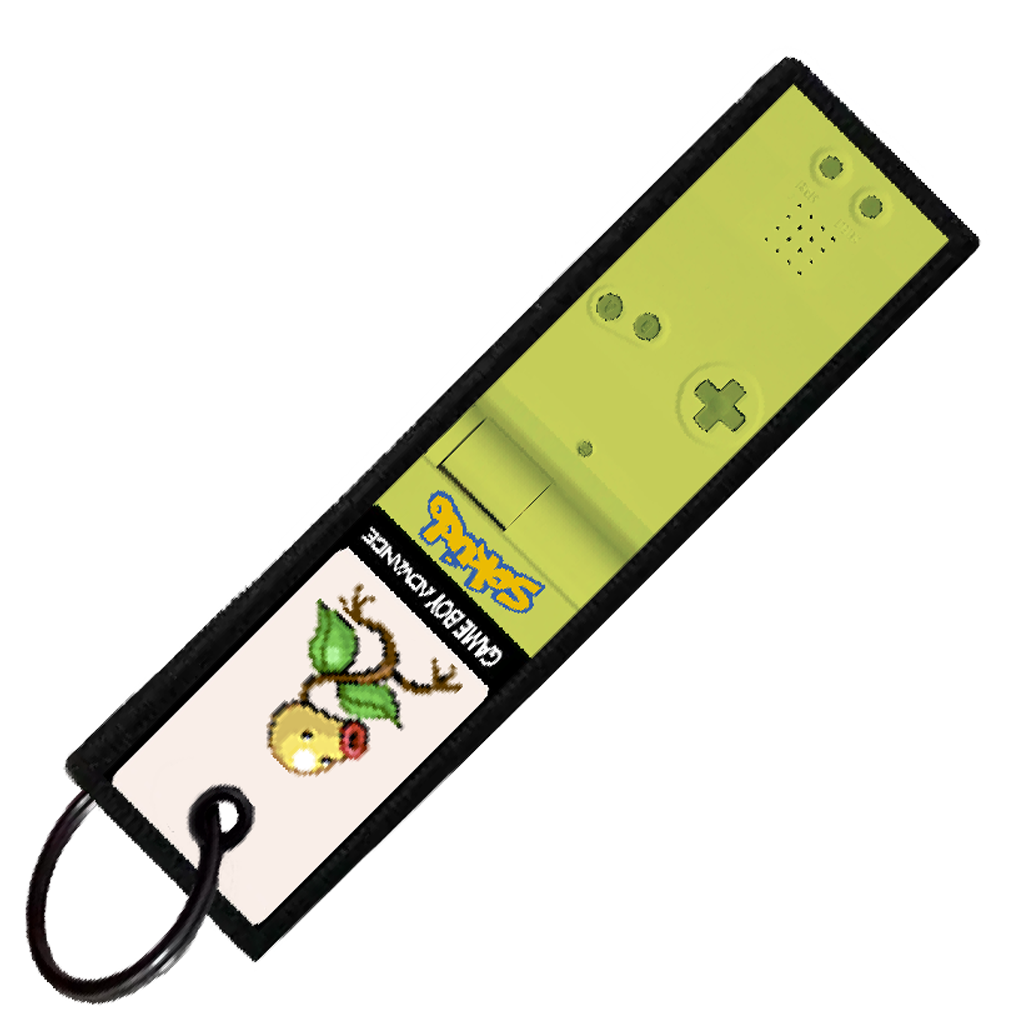 "BELLSPROUT GAMEBOY" CUSTOM KEY TAG