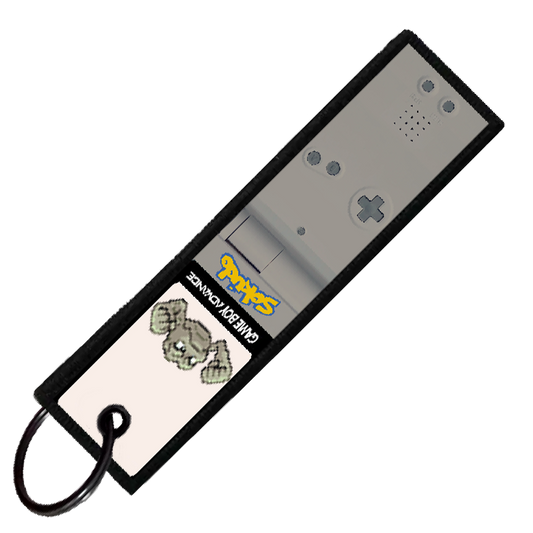 "GEODUDE GAMEBOY" CUSTOM KEY TAG