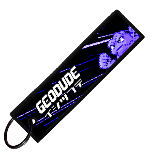 "JAPANESE GEODUDE" CUSTOM KEY TAG