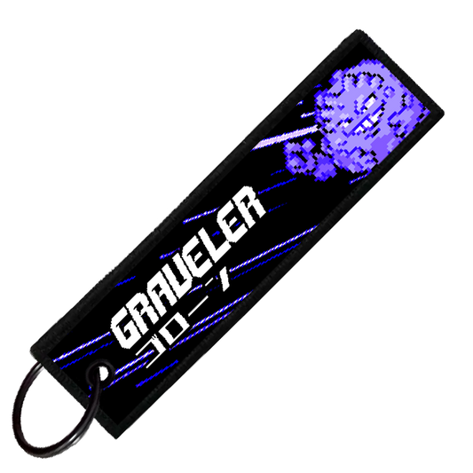 "JAPANESE GRAVELER" CUSTOM KEY TAG