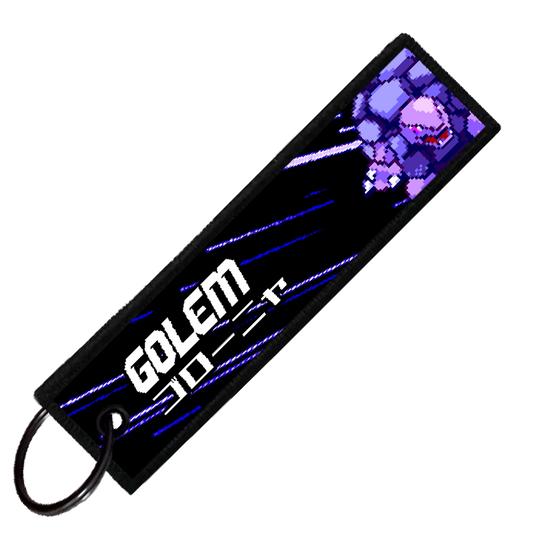 "JAPANESE GOLEM" CUSTOM KEY TAG