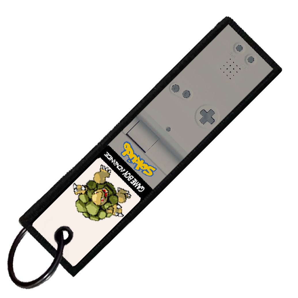 "GOLEM GAMEBOY" CUSTOM KEY TAG