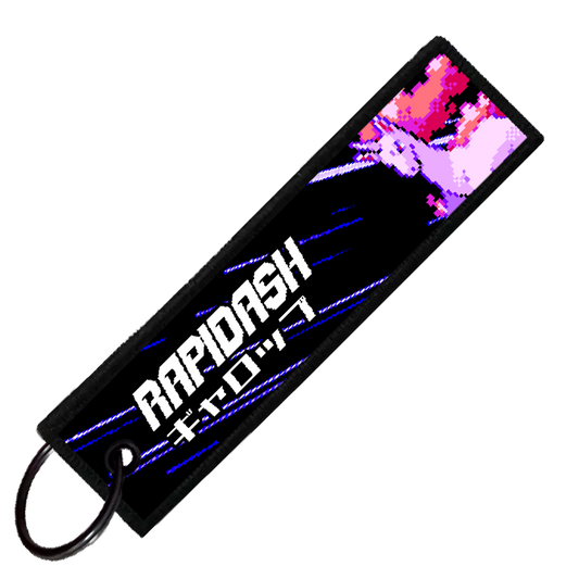 "JAPANESE RAPIDASH" CUSTOM KEY TAG