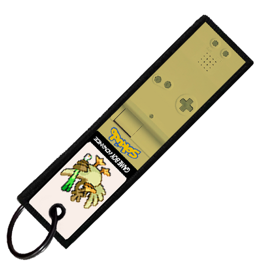 "FARFETCH'D GAMEBOY" CUSTOM KEY TAG