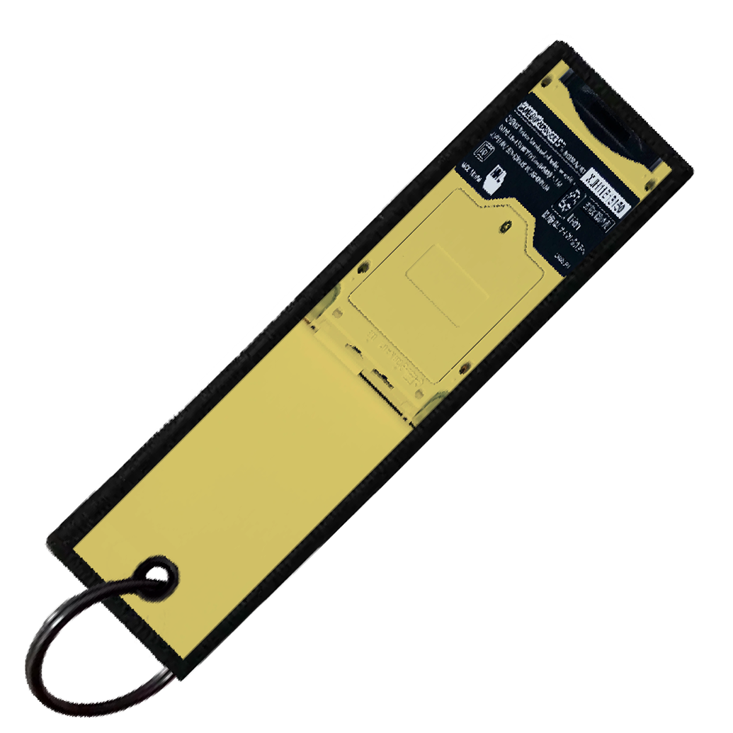 "FARFETCH'D GAMEBOY" CUSTOM KEY TAG