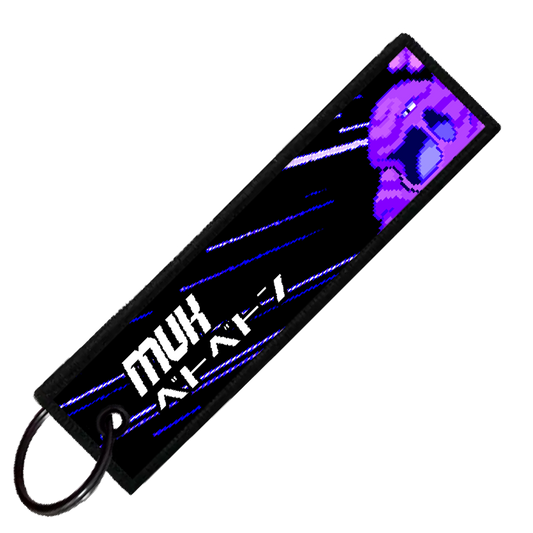 "JAPANESE MUK" CUSTOM KEY TAG