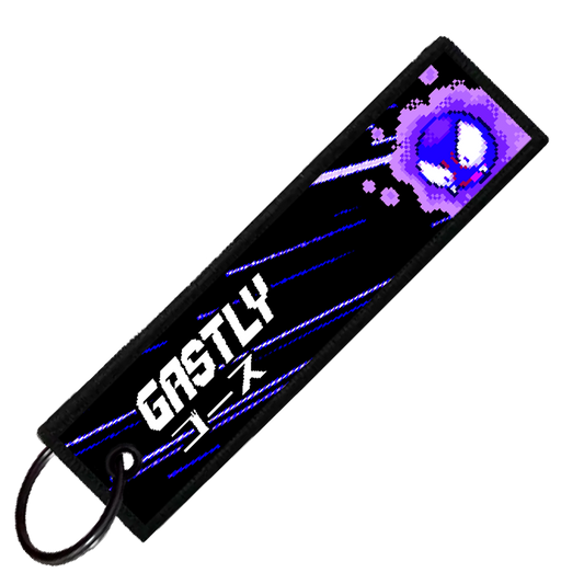 "JAPANESE GASTLY" CUSTOM KEY TAG
