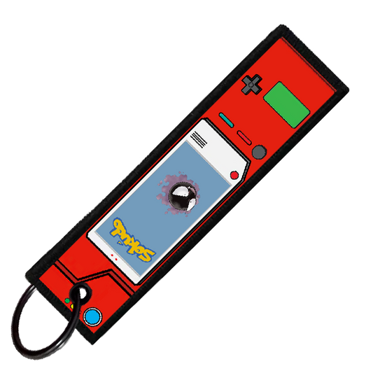 "GASTLY POKEDEX" CUSTOM KEY TAG