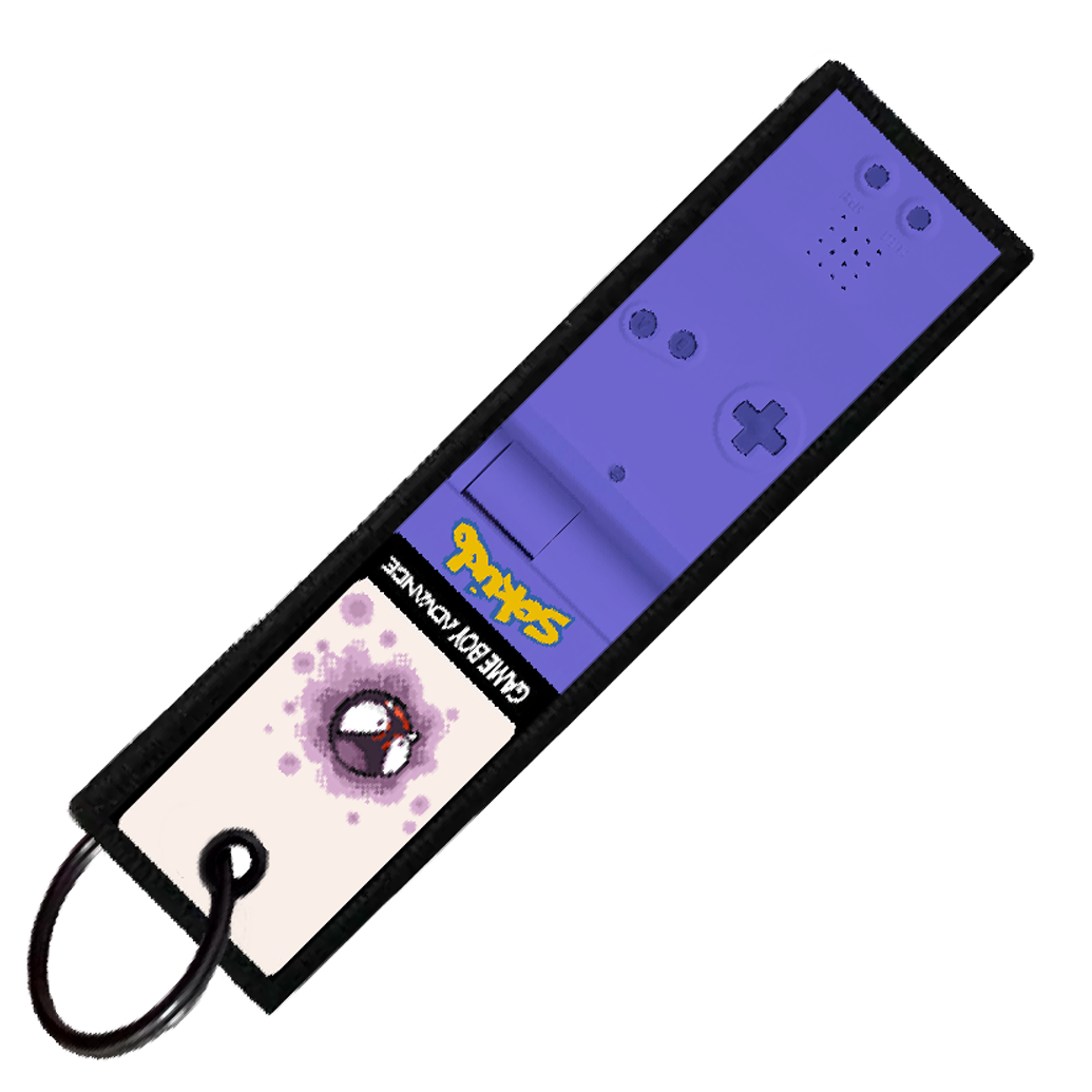 "GASTLY GAMEBOY" CUSTOM KEY TAG