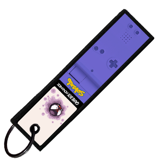 "GASTLY GAMEBOY" CUSTOM KEY TAG