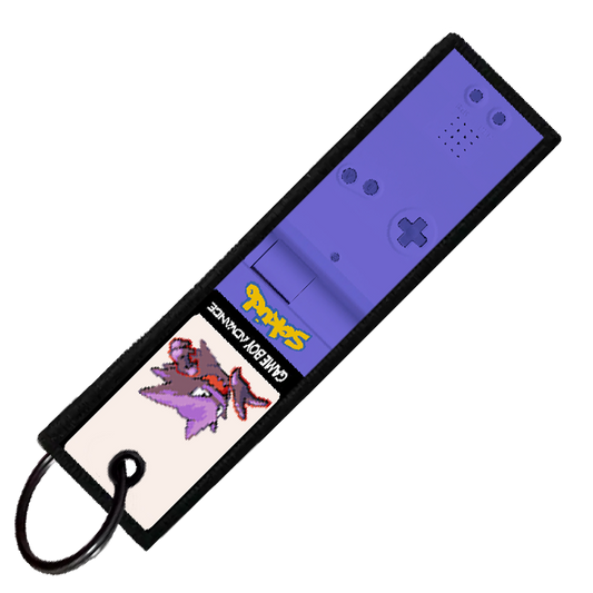 "HAUNTER GAMEBOY" CUSTOM KEY TAG
