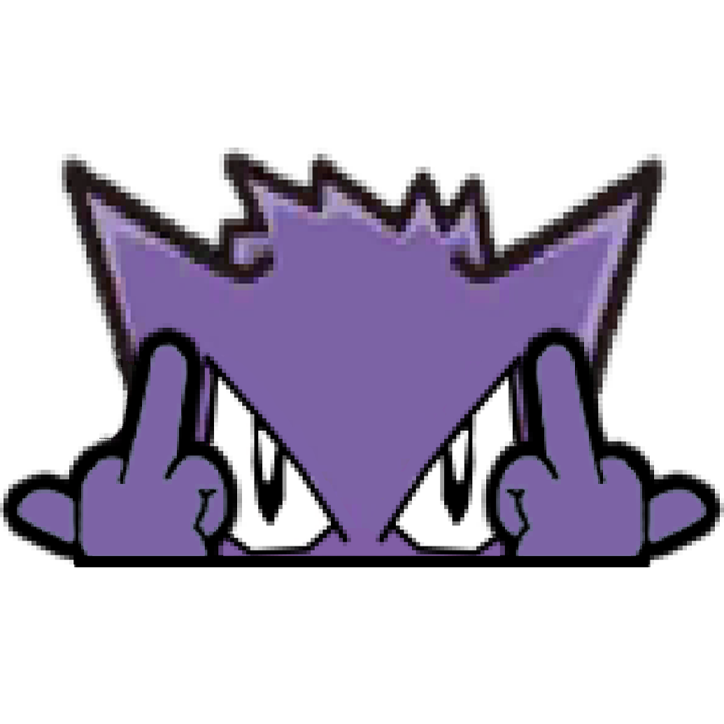 "GENGAR HEAD" WINDOW PEEKER