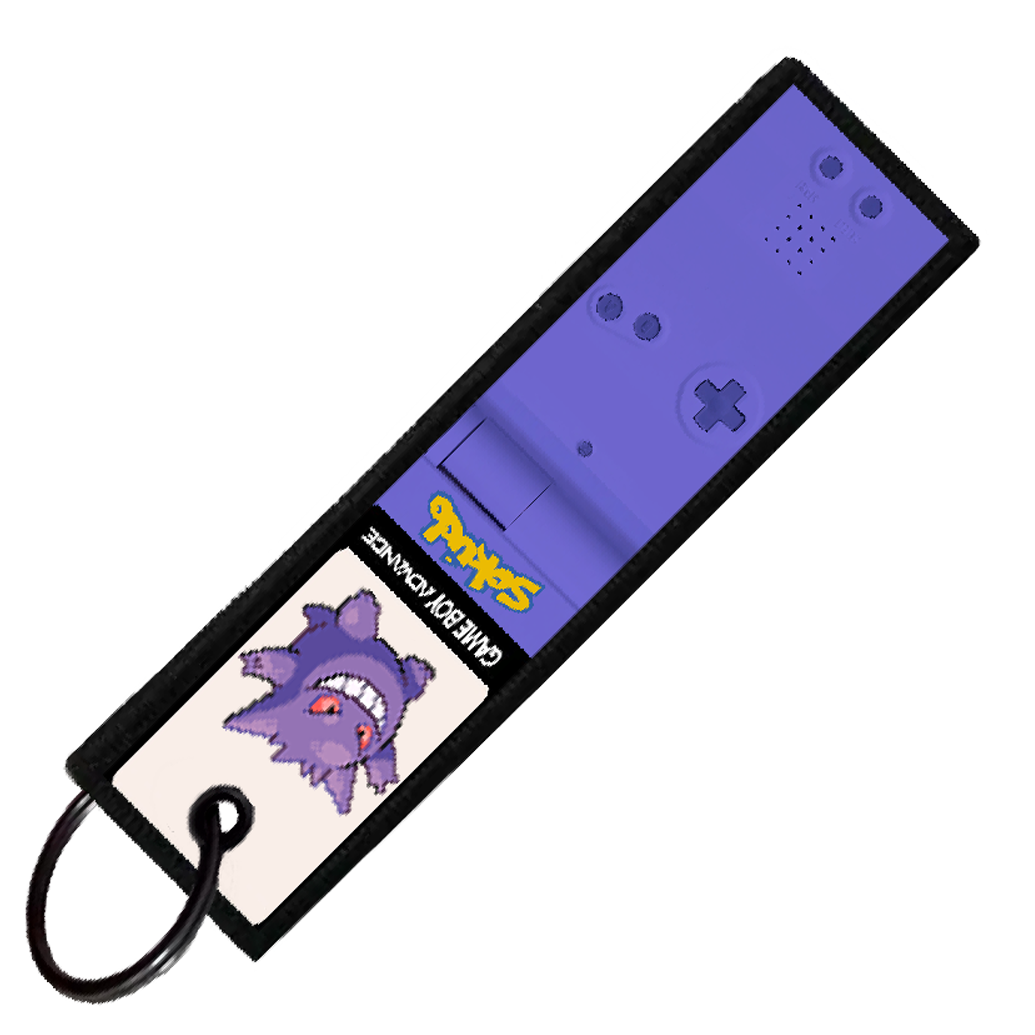 "GENGAR GAMEBOY" CUSTOM KEY TAG
