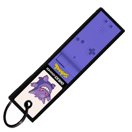 "GENGAR GAMEBOY" CUSTOM KEY TAG