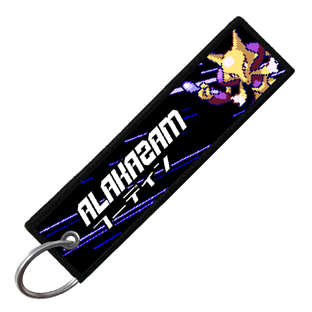 "JAPANESE ALAKAZAM" CUSTOM KEY TAG