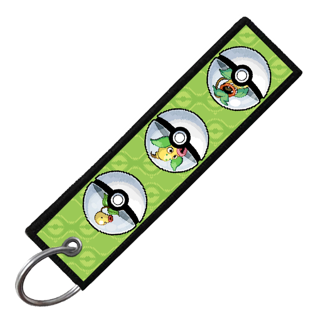 "BELLSPROUT POKEBALL EVO" CUSTOM KEY TAG